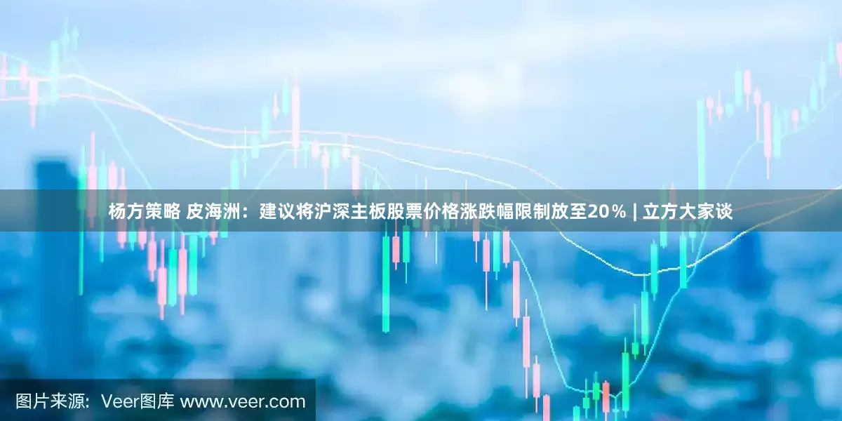 杨方策略 皮海洲：建议将沪深主板股票价格涨跌幅限制放至20％ | 立方大家谈